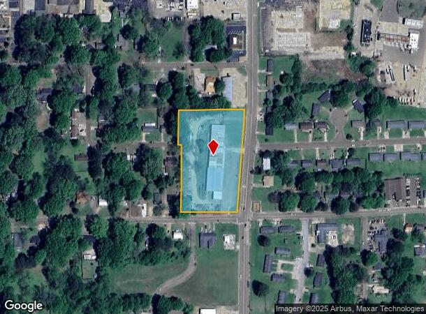  205 Scott St, Senatobia, MS Parcel Map