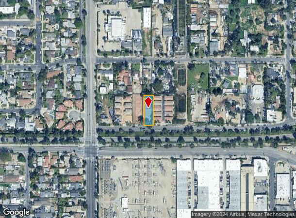  18831 Topham St, Tarzana, CA Parcel Map