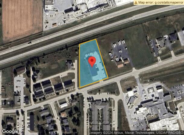  1521 S G Ave, Nevada, IA Parcel Map