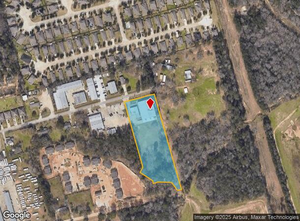  1809 Orval Rd, Conroe, TX Parcel Map