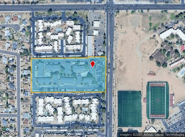15082 N 59Th Ave, Glendale, AZ Parcel Map