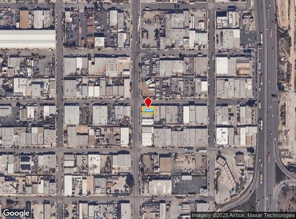  1496 Harbor Ave, Long Beach, CA Parcel Map