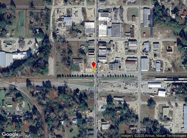  100 W Railroad Ave, Chadbourn, NC Parcel Map