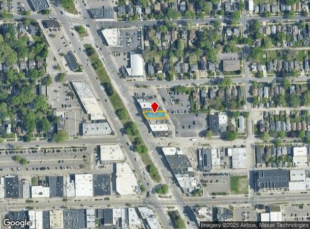 22930 Woodward Ave, Ferndale, MI Parcel Map
