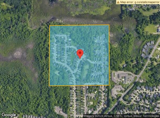  16430 Park Lake Rd, East Lansing, MI Parcel Map