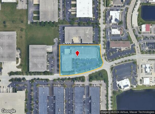  2482 Technology Dr, Elgin, IL Parcel Map