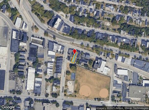 2141 Central Ave, Cincinnati, OH Parcel Map