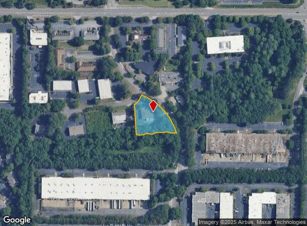 705 Hembree Pl, Roswell, GA Parcel Map