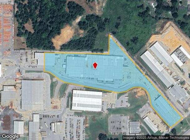  1 Bad Boy Blvd, Batesville, AR Parcel Map