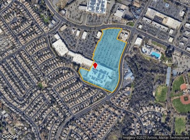  1018 Riley St, Folsom, CA Parcel Map