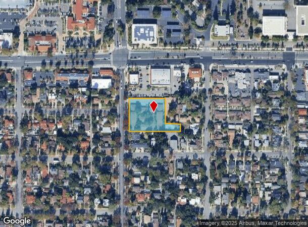 1250 N Indian Hill Blvd, Claremont, CA Parcel Map