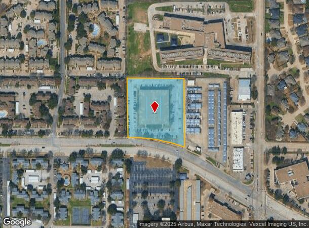 1601 E Lamar Blvd, Arlington, TX Parcel Map
