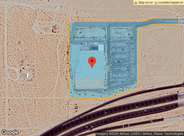  1100 Avenue L St, Barstow, CA Parcel Map