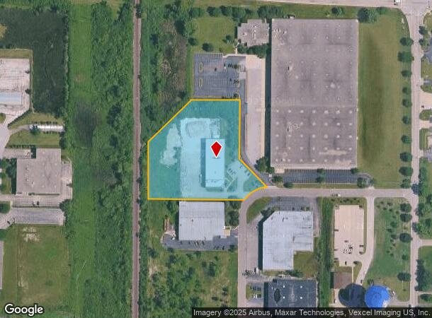  2180 Swanson Ct, Gurnee, IL Parcel Map