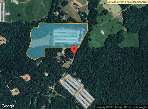  1225 Cleve Wright Rd, Dawsonville, GA Parcel Map