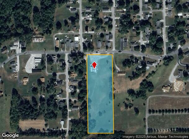 1000 W Market St, Salem, IN Parcel Map