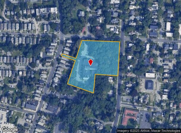 100 Franklin St, Poughkeepsie, NY Parcel Map