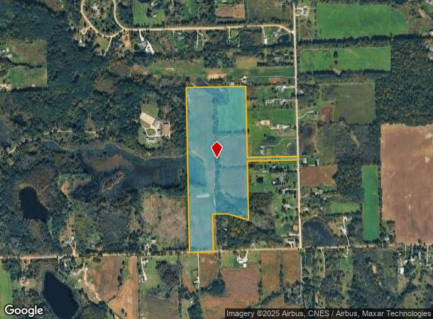 5410 Brigham Rd, Goodrich, MI Parcel Map
