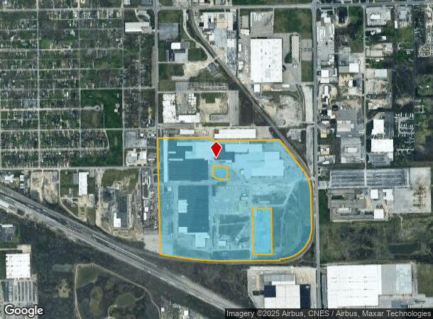 2701 S Coliseum Blvd, Fort Wayne, IN Parcel Map