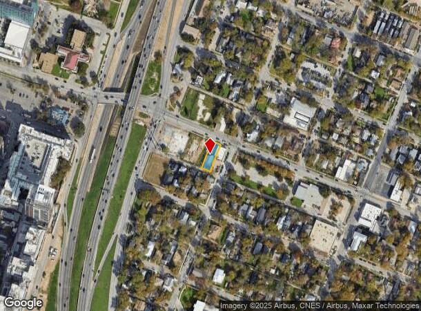  909 E Cesar Chavez St, Austin, TX Parcel Map