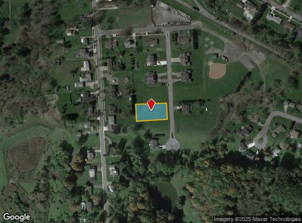 Jackson Ave, Arcade, NY Parcel Map