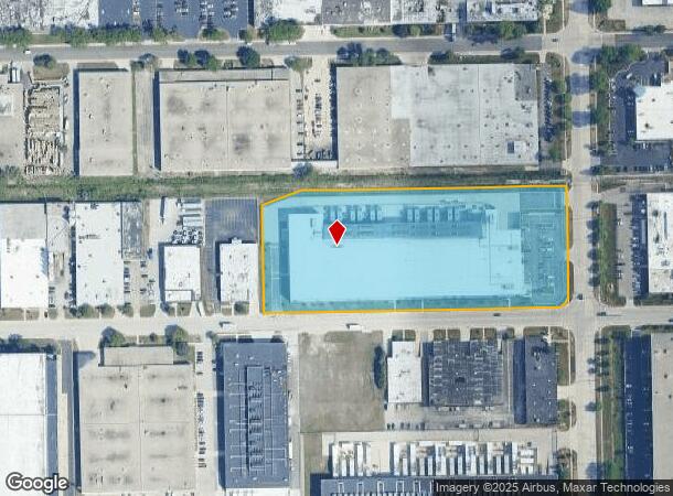 2080 Lunt Ave, Elk Grove Village, IL Parcel Map