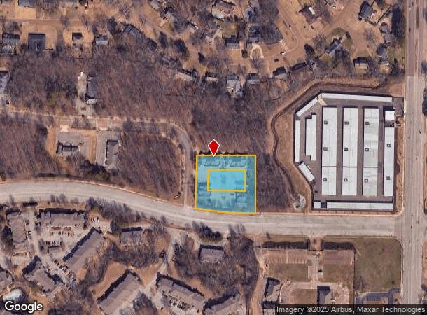  Players Club Dr, Memphis, TN Parcel Map