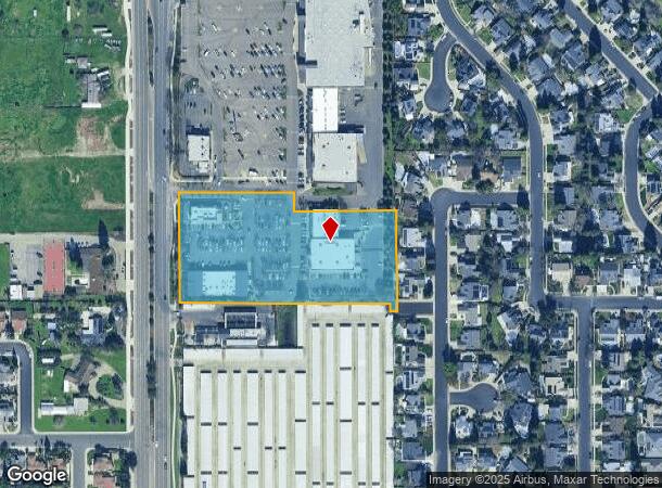 1057 N Willow Ave, Clovis, CA Parcel Map