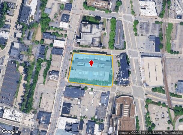  225 Main St, Worcester, MA Parcel Map