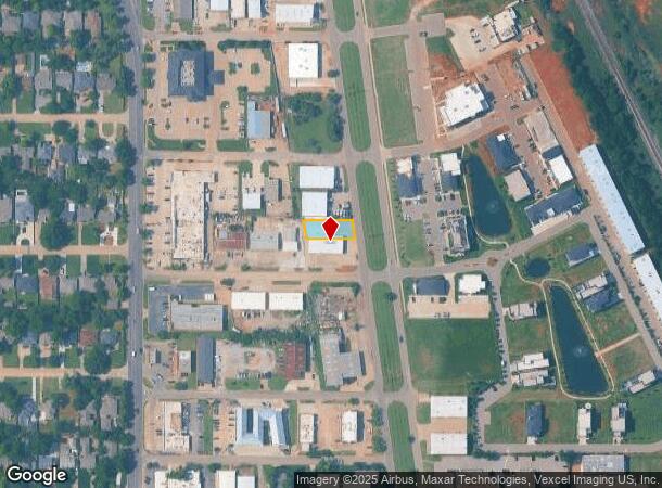 7301 N Classen Blvd, Oklahoma City, OK Parcel Map