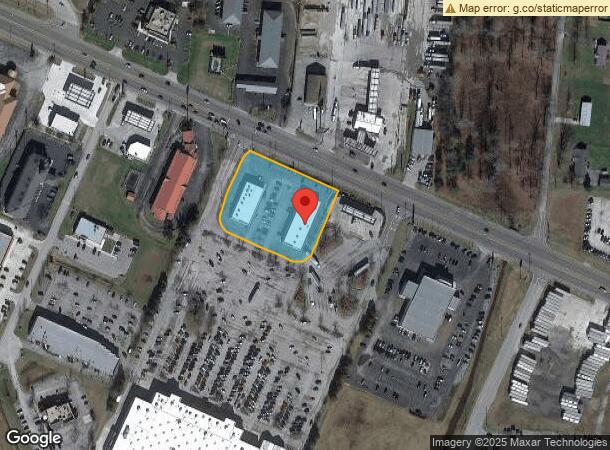  2526 Hillsboro Blvd, Manchester, TN Parcel Map