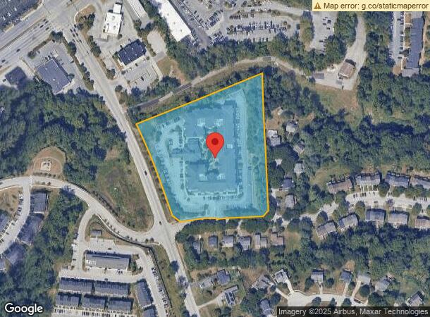  3311 Oak West Dr, Ellicott City, MD Parcel Map