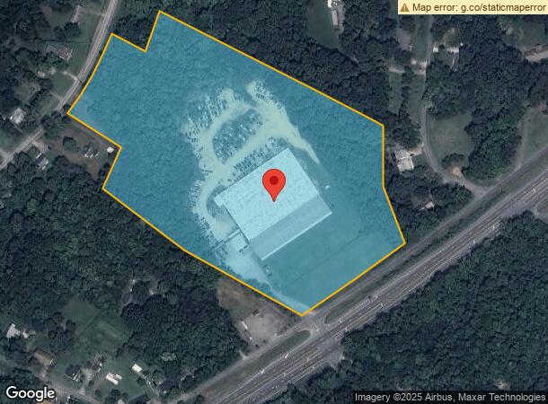  425 John Ward Rd, Lexington, NC Parcel Map