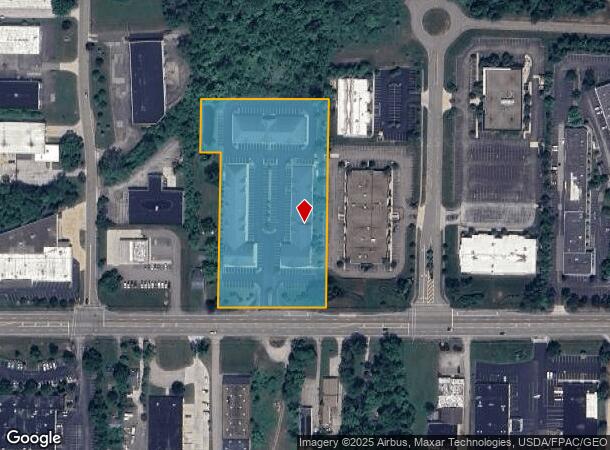  2181 E Aurora Rd, Twinsburg, OH Parcel Map