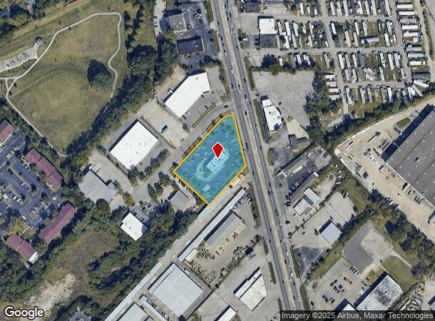  1114 E New Circle Rd, Lexington, KY Parcel Map