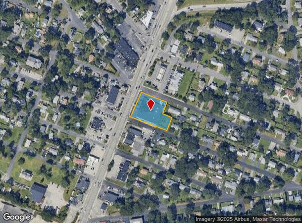  1590 Post Rd, Warwick, RI Parcel Map