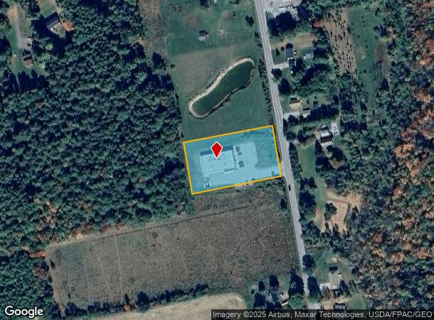 872 Hudson Rd, Glenburn, ME Parcel Map