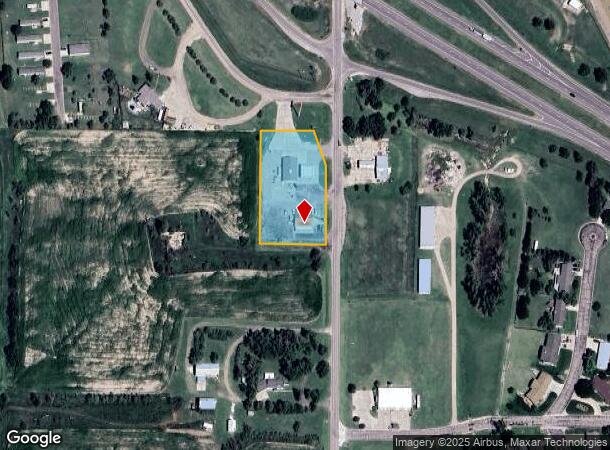 1307 Castle Rock St, Quinter, KS Parcel Map