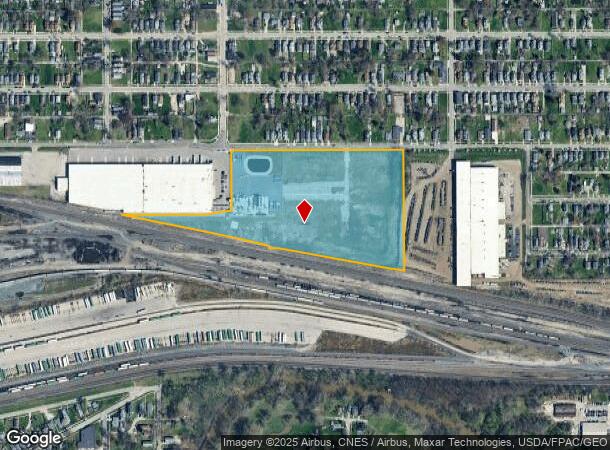 1313 Campbell St, Toledo, OH Parcel Map