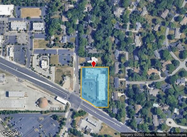 1602 E Algonquin Rd, Rolling Meadows, IL Parcel Map
