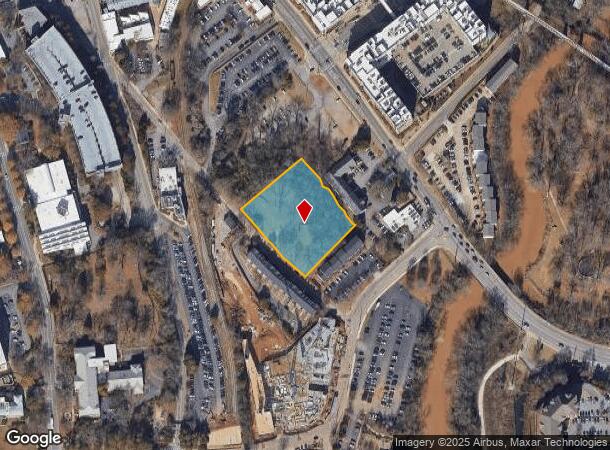  155 Mitchell St, Athens, GA Parcel Map