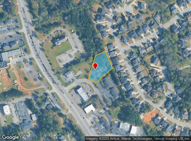  3504 Professional Cir, Augusta, GA Parcel Map