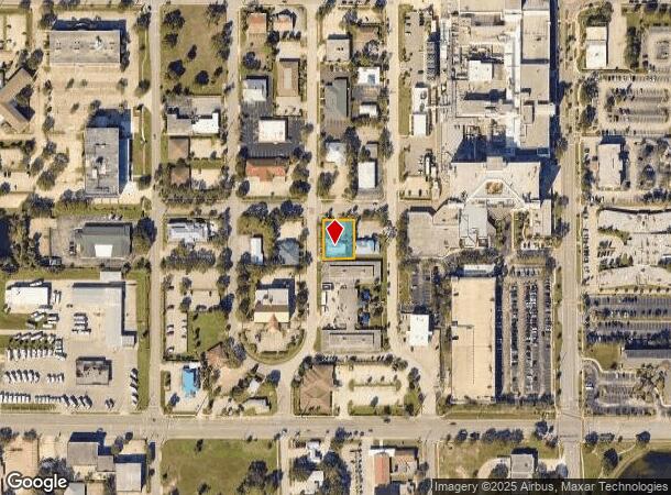 1405 Pine St, Melbourne, FL Parcel Map