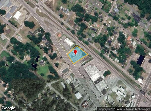 1006 Elm St W, Hampton, SC Parcel Map