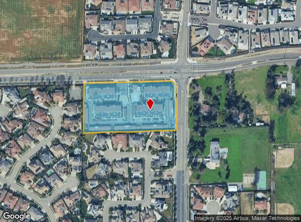 2445 E Copper Ave, Fresno, CA Parcel Map