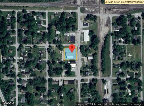  23702 Parrish Ave, Schneider, IN Parcel Map