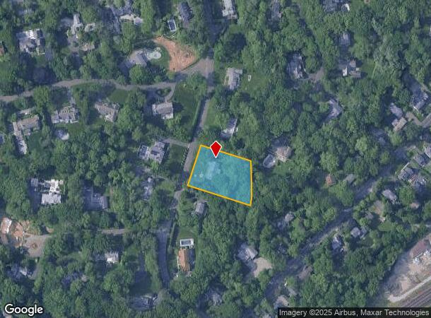 Corbin Dr, Darien, CT Parcel Map