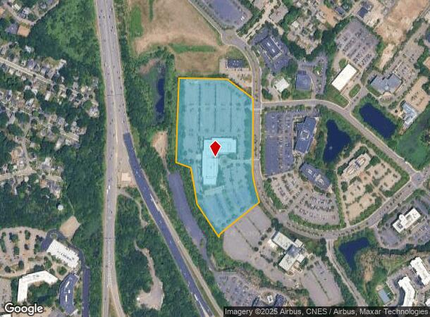  1600 Crown Colony Dr, Quincy, MA Parcel Map