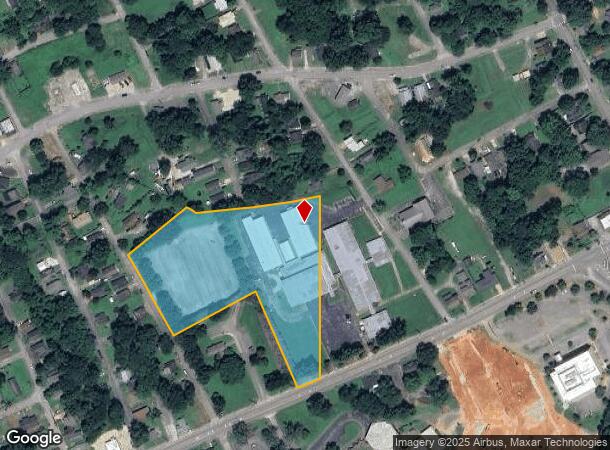 610 W College St, Florence, AL Parcel Map