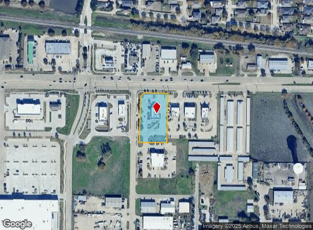  2814 W Fm 544, Wylie, TX Parcel Map